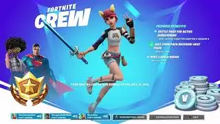 August fortnite crew pack