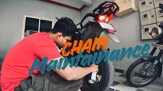 Bike Chain Maintenance | Adjusting Slack, Cleaning & Lubricating like a pro ✨