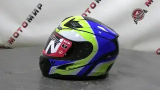 Шлем интеграл NITRO N2400 PIONEER (Black/Blue/Yellow/White)