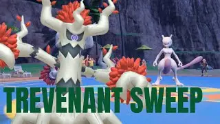 TREVENANT SWEEP - Lv 1 Trevenant trolls legendary spammer! Pokemon Scarlet & Violet battle