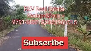 Ad No:137. 25 Cent Sales near ECR Edaikazhinadu Kadapakkam Near 