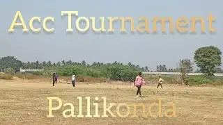 Acc Tournament pallikonda VGP Blasters vs Magic Squad 6 overs match 1st innings full watch. 🙏