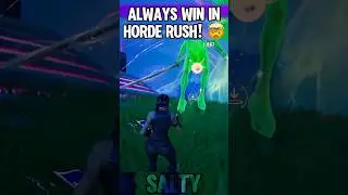 Always Win In Horde Rush! 🤯 #shorts #fortnite #gaming #glitch #fyp