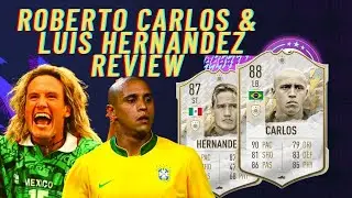 ROBERTO CARLOS E LUIS HERNANDEZ ICON SBC REVIEW   #FIFA22 ULTIMATE TEAM