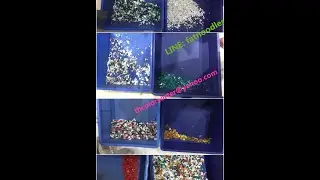 TAIHO Plastic color sorter sorting daily necessities plastic scraps 【+86 18019567337 Charlie】