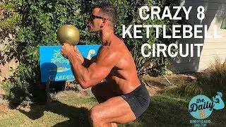 😱CRAZY 8 KETTLEBELL CIRCUIT | BJ Gaddour Kettlebells Workout