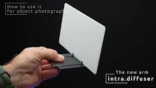 The new arm for object photography