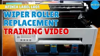 Afinia Label L801 Service Station with Wiper Roller Replacement Training Video | DuraFast Label