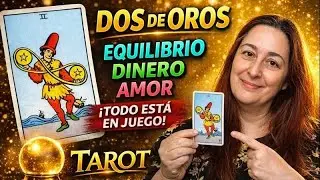 DOS DE OROS 🟡 ¿Cómo encontrar el equilibrio en tu vida? | Tarot Rider Waite