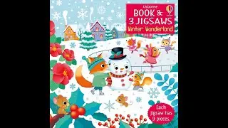 Winter Wonderland Book & 3 Jigsaw - Usborne