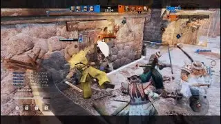 Did This guy just try to all block an unblockable attack 3 times in a row !?!?
