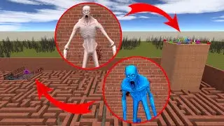 WHEN SCP 096 ENTERS THE MAZE! EVERYTHING GOES WRONG! (Garry's Mod)