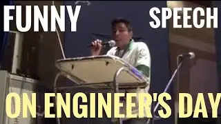 Happy Engineer's Day 😅 Funny Speech by Engineering Student| Engineering life best life ❤️