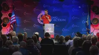 Witnesses report seeing conservative activist Charlie Kirk shot at Utah event