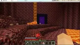 aflyingiPh0ne plays Minecraft - Episode 9: Nether Room