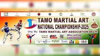 🔥1st Tamo Martial Art National Championship 2025 | LIVE from Delhi | Real Fights 🔥