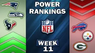 Week 11 NFL Power Rankings!