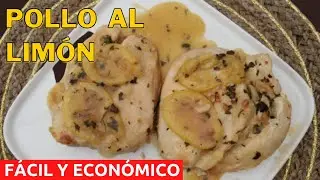 🔴 Como hacer Pollo al lim&oacute;n muy F&aacute;cil ▶ Recetas econ&oacute;micas con pollo