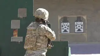 US Army Europe's 4th Air Defense Artillery Regiment (5-4 ADA) conducts M4 certification training