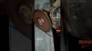 Smart welder's trick to make 90 degree angles on square tube iron - tricks & Hacks #crafts #tips