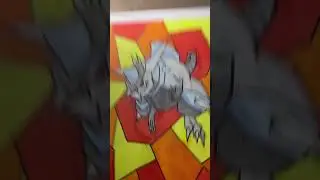 RAMPARDOS fossil Pok&eacute;mon # #art #pokemon #pok&egrave;mon #fossil
