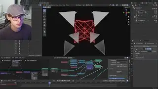 blender geometry nodes session (star tetrahedron)
