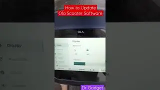 How to Update Ola S1 Pro Software OTA no need of wifi #olaelectric Thanks Nitin Bhai For sharing