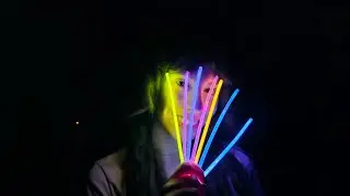 ASMR in the Dark | Cracking Glow Sticks & Light Triggers