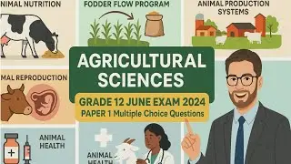 Agricultural Sciences grade 12 June 2024 exam Eastern Cape NSC Multiple Choice Questions