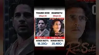 Thank God Vs Ram Setu Movie Comparison And Box Office Collection