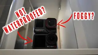 DJI Osmo Action 5 Pro and Insta360 Ace Pro 2 - Waterproof? Foggy lens?