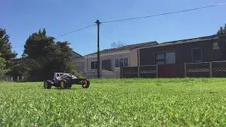 Tamiya Fighter Buggy RX- Pull Away Slow Motion