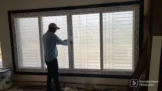 UPVC 3 Track Profile with 4 Glass and 2 Mesh