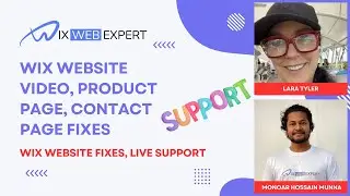 Wix Website Fixes, Live Support Zoom Call | Wix Web Expert