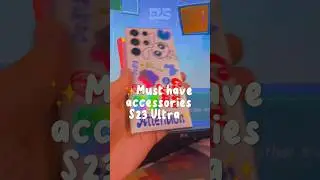 ✨NewJeans themed S23 Ultra 🐰 | must have accesories phone makeover 2023 #s23ultra #newjeans