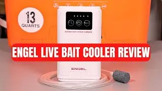 Обзор перезаряжаемого охладителя и аэратора для живой наживки Engel