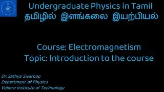 Lecture 00-B Introduction to the course on EM