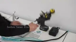 Desktop Lithium Battery Handheld Adhesive Tape Winding Machine Manual Control of Speed