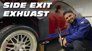 Side Exit Exhaust On An V8 FT86/FRS - Yes Its Possible!