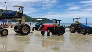 TRATORMEC...TRATOR NA PRAIA??FORD 6630,6610 E 4610,TL 75,MASSEY 275, CONHE&Ccedil;A COMIGO O TRABALHO DELES