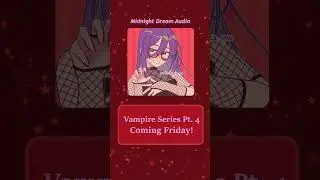 Your Vampire Roommate Confesses Preview #asmr #roleplay #f4f #shorts #vampire #rp #wlw #vtm