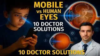 How Mobile Phones Damage Eyes 👁️ | मोबाइल आंखों को कैसे नुकसान पहुंचाता है | (3D Doctor Animation)