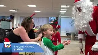 When Santa came to visit Resume-Library HQ