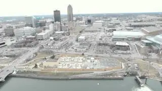 Downtown Des Moines from the River Walk