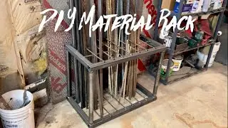 DIY Material Rack