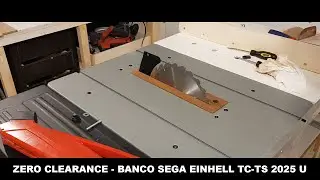 Как сделать нулевой зазор для пилы Einhell TC-TS 2025 U