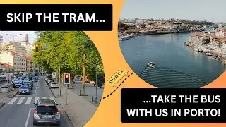 4K Bus ride along Porto&acute;s coast - A great alternative for famous tram 1