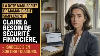 J'ai vendu mon appartement pour payer le cancer de maman  Ma s&oelig;ur l'accompagnait aux rendez vous  L'
