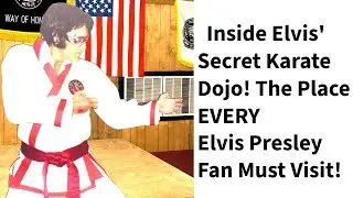 Elvis Presley Inside His Karate Home