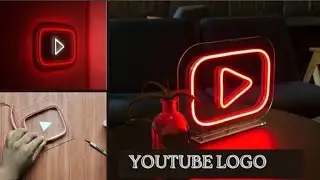YouTube Neon Sign Unboxing And Review | How To Make YouTube Neon Sign | YouTube Logo | Neon Light 💡💡